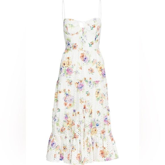 Wayf Dresses & Skirts - Wayf Timber Tiered Buster Midi Dress